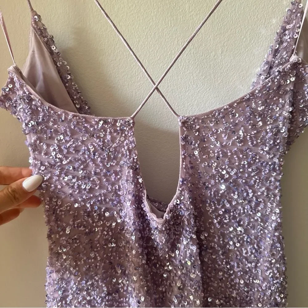 Retrofête Mich Sequin Mini Dress - Picture 6 of 13